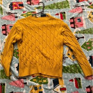 Winter Yellow Sweater (Medium)